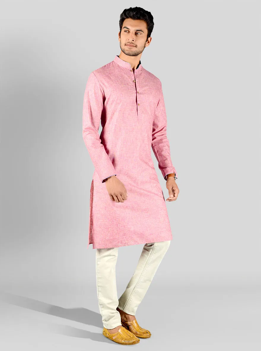 Pink Yellow Kurta | Azania