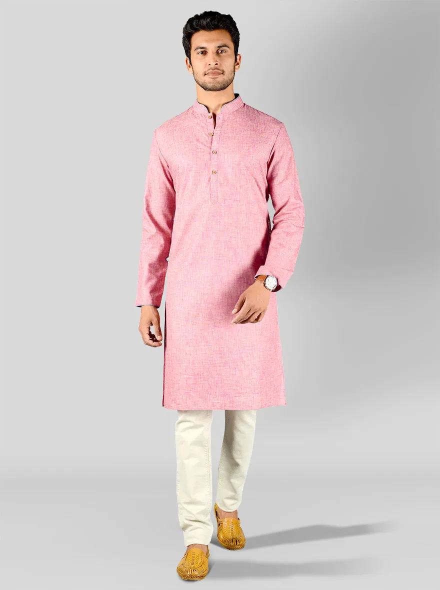 Pink Yellow Kurta | Azania