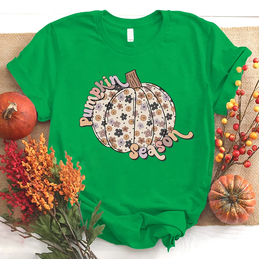 Pumpkin Season Shirt, Cute Pumpkin T - Shirt