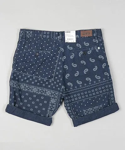 Rail Bermuda Chambray Print Shorts