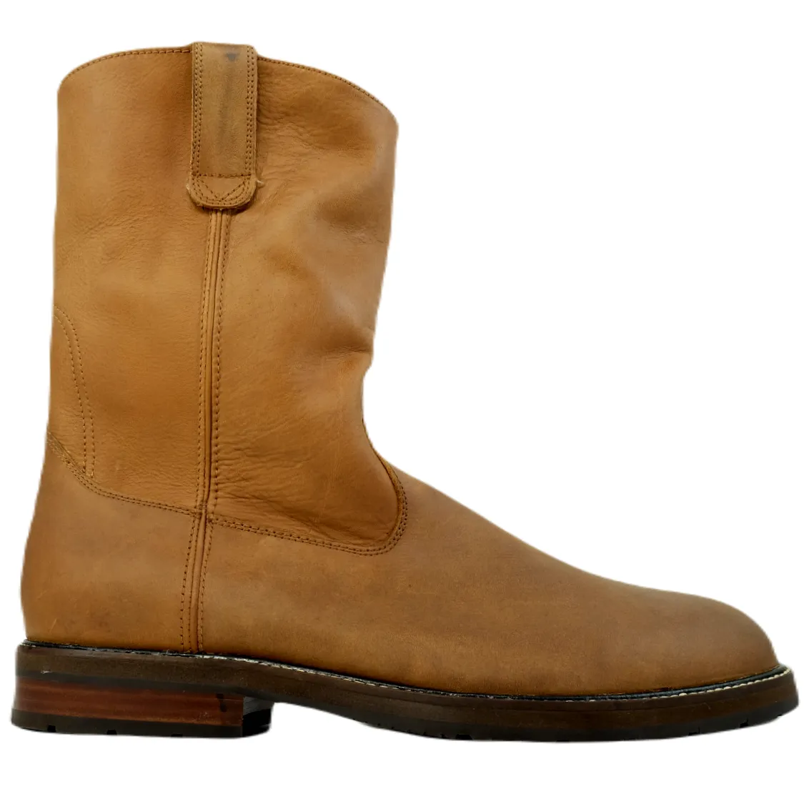 RANCH CLASSIC ROPER BOOT - COGNAC