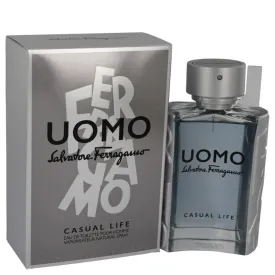 Salvatore Ferragamo Uomo Casual Life Eau De Toilette Spray 100ml/3.4oz