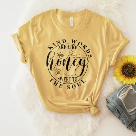 Sweet To The Soul Proverbs 16:24 Tee Shirts For Women - Christian Shirts for Women - Religious Tee Shirts