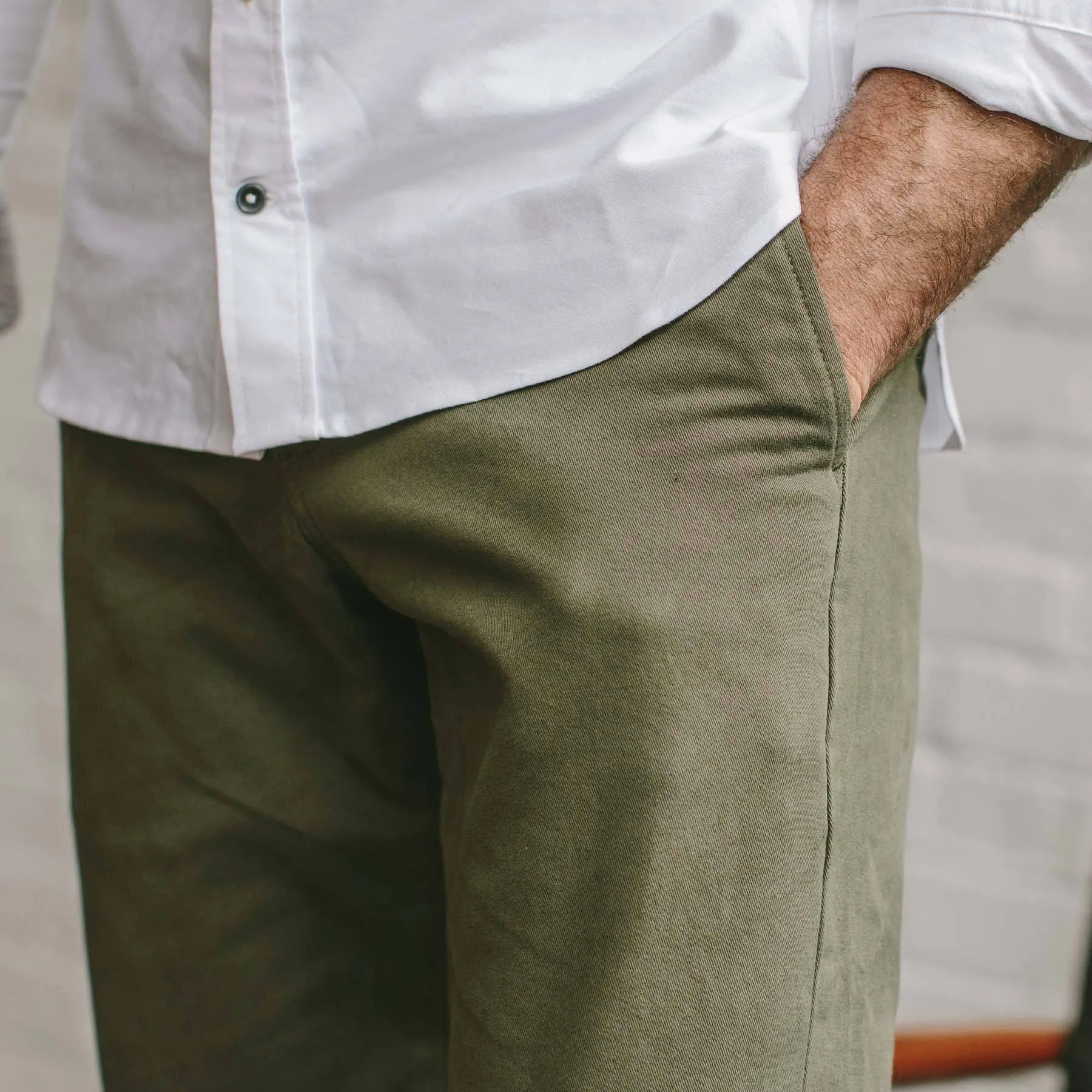 The Democratic Chino in Olive