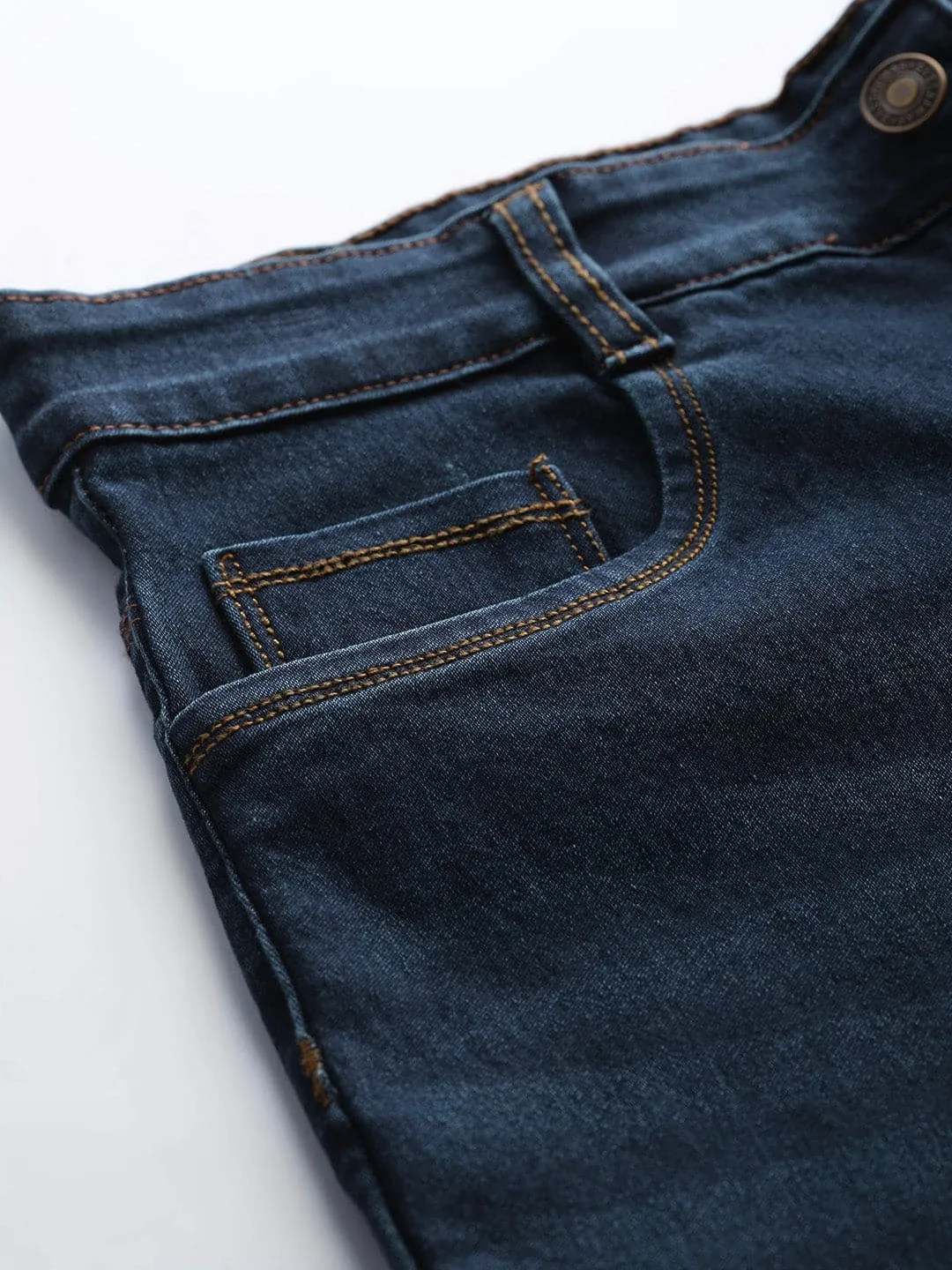 Tint Blue Whisker Wash Jeans