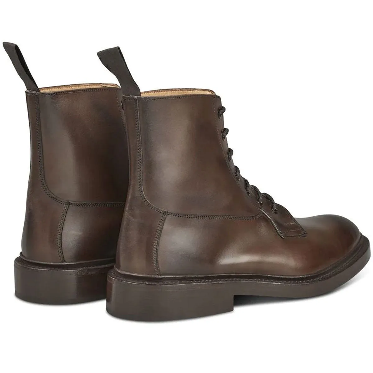 TRICKER'S Burford Boots - Mens Dainite or Leather Sole - Espresso