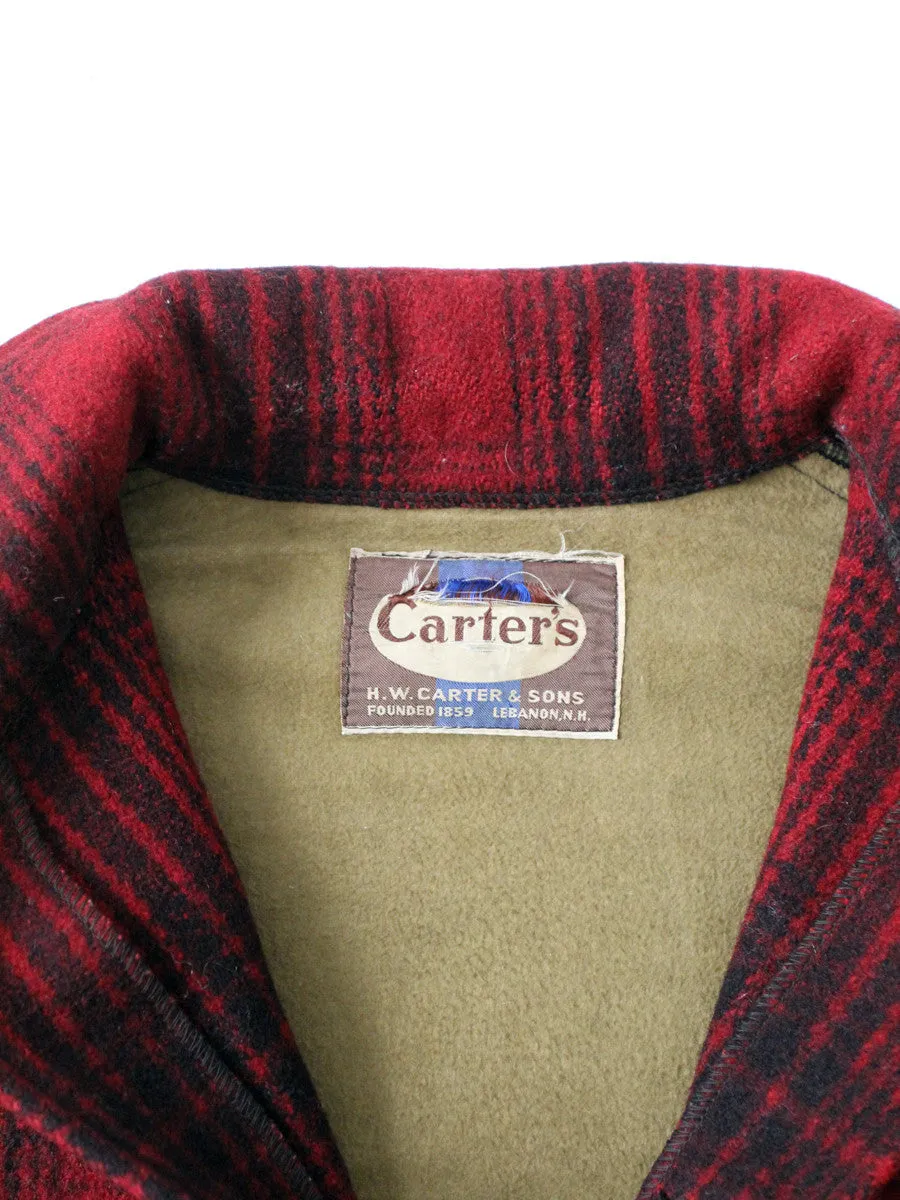 vintage 1930s H.W. Carter and Sons wool coat