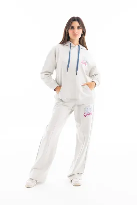 Women's Active Pajama Hoodie - Snow